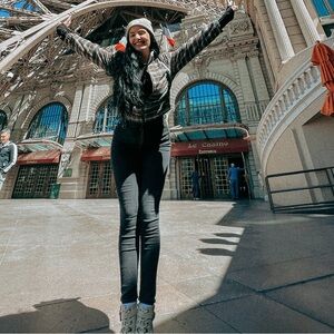 Black High Rise Jeans